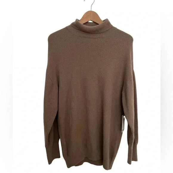 Dex Sweaters - NWT Dex Tan Turtleneck Sweater Soft Cozy Knit, Size Small